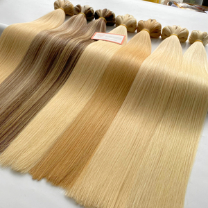 Wholesale Soft Silky Straight Remy Unprocessed Virgin Vietnamese Weft Human <b>Hair</b> Extensions New Vendor's Hot Product - Product Image 2