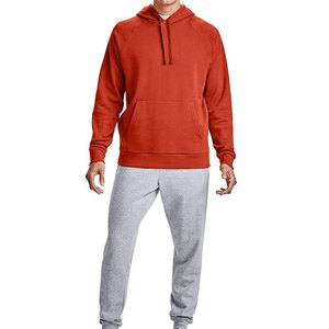 Sudadera con Capucha Naranja Premium - Sudadera de Forro Polar Grueso para Streetwear - Fabricante de Ropa Personalizada Directo de Fábrica en Sialkot - Product Image 3