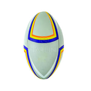 Balón de Rugby Profesional de Cuero PU Antideslizante, Balón de Rugby Duradero para Entrenamiento y Partidos, para Práctica Deportiva - Product Image 6