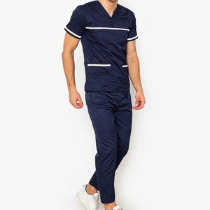 Combinaisons médicales unisexes pour hommes, fabriquées au Pakistan, ensemble d'uniformes d'hôpital, 100% coton, séchage rapide, respirant - Product Image 4