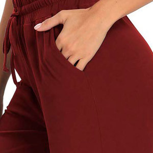 Nouvelle tendance : pantalons de survêtement évasés pour femmes, faciles à porter, produit le plus vendu, respirants, look streetwear. - Product Image 5