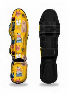 Protège-tibias de Muay Thai de qualité supérieure en gros pour l'entraînement en arts martiaux, le kickboxing, le MMA, la boxe et le combat - Product Image 6