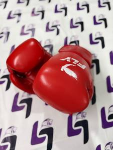 Gants de boxe MMA professionnels en cuir véritable avec fermeture auto-agrippante, style manchette intégrale, unisexe, équipement de combat - Product Image 6