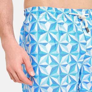 Shorts de sport pour hommes, shorts décontractés pour hommes, shorts basiques unis pour hommes avec logo brodé effet usé - Product Image 4