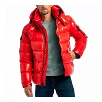 Veste à bulles personnalisée, design unique, qualité supérieure, veste d'hiver pour homme, taille adulte, fermeture éclair intégrale, col montant, coupe-vent