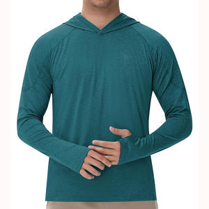 Elegante Sudadera de Pesca para Hombre, Transpirable, de Poliéster y Spandex, Ropa Deportiva - Product Image 1