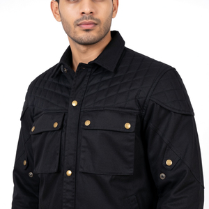 Veste de moto pour homme en Cordura, veste de motard protectrice, vêtement de sécurité pour la course à moto - Product Image 6