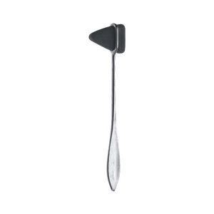 ADAN INSTRUMENTS Marteau de percussion de haute qualité, outil de diagnostic neurologique, manche en métal, embout en caoutchouc noir, certifié CE - Product Image 5