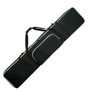 Bolsa de Esquí Acolchada Expandible para Exteriores, Bolsa de Snowboard con Ruedas, Bolsa de Viaje para Snowboard con Forro Resistente al Agua y Bolsillos - Product Image 1