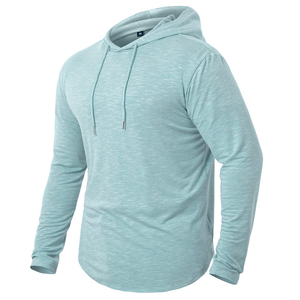 Sweat à capuche décontracté pour homme, tendance hiver, coupe oversize, effet vieilli et délavé, design effet pierre, en molleton de coton numérique - Product Image 2
