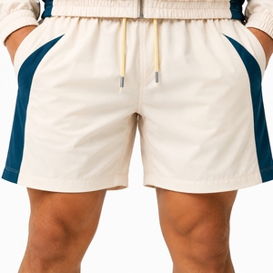 <b>Men</b> Windbreaker <b>Shorts</b> Set <b>Lightweight</b> Casual Streetwear Activewear <b>Shorts</b> Breathable Wear Comfortable Fit Urban Streetwear - Product Image 5