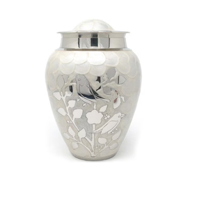 Personalized Glossy Finished <b>Memorials</b> <b>Keepsake</b> Cremation Urn Engraved Decorated Metal Burial Funeral Urns - Product Image 2