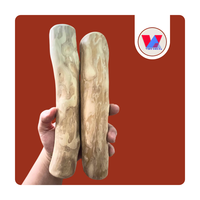 Bâtonnet à mâcher en bois de Java de haute qualité, bâtonnet en bois de café naturel pour la dentition des chiots, jouet de soin buccal durable, fabrication vietnamienne