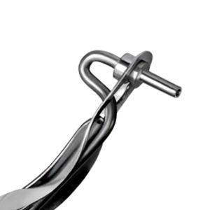 Portaamalgama de un solo extremo con punta cónica regular de 2.0mm, instrumento dental manual de restauración de acero inoxidable, herramienta profesional CE - Product Image 4