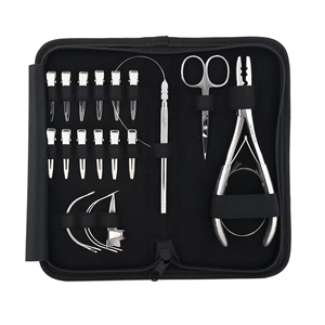 Nouveaux kits intelligents d'extensions capillaires en acier inoxydable, kit de coloration régulière, meilleure offre de prix, logo personnalisé accepté, outils durables - Product Image 1