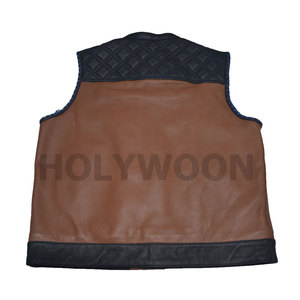 Men's Classic 100% <b>Wool</b> <b>Vest</b> Sleeveless Button Front Casual Winter Lightweight Eco-Friendly Biker <b>Vest</b> - Product Image 5