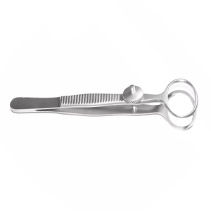 Desmarais Chalazion Forceps Tweezers Oval Ring 12x14 mm Stainless Steel Ophthalmic Surgical Instrument Custom OEM Metal Tool - Product Image 5
