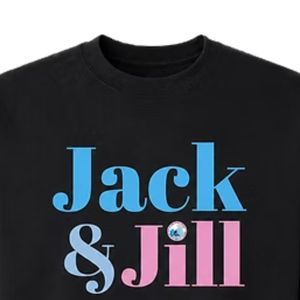 แจ็คแอนด์จิลเสื้อสเวตเตอร์คอกลมผ้าฟลีซสวมใส่สบายแขนยาวแบบลำลองเสื้อสเวตเตอร์แบบสวมสำหรับทุกเพศสำหรับการประชุมการสังสรรค์ในครอบครัว - Product Image 2