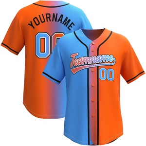 Camiseta de Béisbol Nueva Personalizada de Alta Calidad al por Mayor, Uniformes Deportivos de Poliéster para Hombre, Servicio OEM - Product Image 6