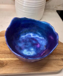 High Grade Resin Bowl Elegant Design Durable Handmade Decorative Bowl for <b>Kitchen</b> Dining Serving Home Usage Display - Product Image 2