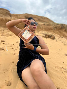 Real 100% pelo de vaca genuino en joyería de cuero organizador de joyería de viaje mínimo cuero en relieve mejores almacenes de joyería personalizados - Product Image 3