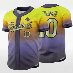 Cheap Price Best Selling Custom Made Breathable Printed <b>Baseball</b> Jersey 100% Polyester Sleeveless Professional Manufacture - Product Image 1