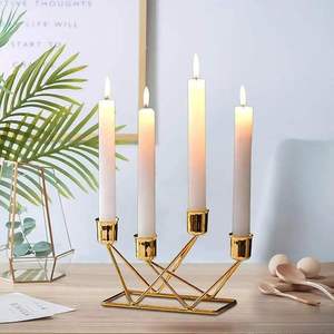 Portavelas Económico con Diseño Contemporáneo para una Iluminación Elegante del Habitado, Portavelas Decorativos para Mesa de Centro del Hogar - Product Image 6