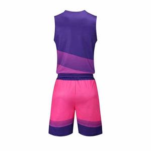 Customized Basketball Uniform Sets Custom Printed Breathable Plus Size Team Club Sports Wear 100% Polyester Adults 3D Pattern - Product Image 5