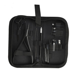 Kit de Herramientas Profesionales de Acero Inoxidable de Grado Quirúrgico para Extensiones de Cabello: Alicates Nano Micro Ring, Enhebrador de Bucles y Aguja de Tracción - Product Image 5