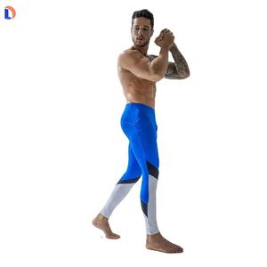 Mallas de entrenamiento de gimnasio para hombre superventas OEM mallas elásticas altas personalizadas para hombre - Product Image 3