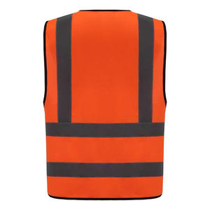 Chalecos Reflectantes de Seguridad, Ropa de Trabajo de Alta Visibilidad, Chaleco Personalizado de Alta Visibilidad en Amarillo, Negro, Verde, Naranja, Rojo y Azul Reflectante - Product Image 2