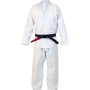 Uniforme de Judo Azul para Adultos Unisex, 100% Algodón, Resistente, Teñido Liso, Kit de Ropa para Artes Marciales, Disponible en Stock - Product Image 4
