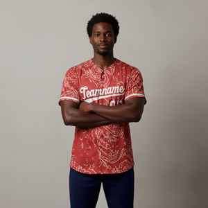 Camisetas de béisbol al por mayor de alta calidad para hombre, camisas con botones, transpirables, antibacterianas, tallas grandes. - Product Image 3