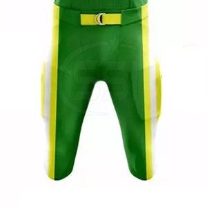 Service OEM d'uniformes de football américain personnalisés, haute qualité, logo personnalisé, bleu, rouge, blanc, impression par transfert thermique, respirant - Product Image 3