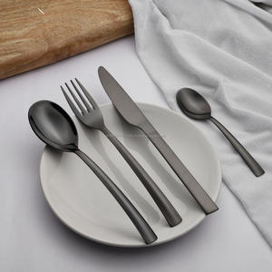 Juego de cubiertos/cubiertos de acero inoxidable liso EDL brillante Grado 202/304 Cuchara brillante Tenedor y cuchillo Cuchara para bebé-Hecho EN LA India - Product Image 2