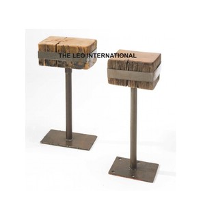 Retro Style Single-Tier Solid Wooden Other Home Furniture Table and Garden Decorative Wood Material Free Standing Installation - Product Image 6
