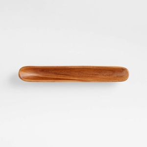 Curio Craft Premium Handmade Wooden Candle Dough Bowl/Holder | Rectangular Vessel Soy Wax Beeswax Christmas Home Decor Uttar - Product Image 2
