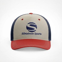 Casquette de baseball unisexe à blocs de couleur, avec logo brodé personnalisé, casquette multi-panneaux style « Dad Hat », sangle réglable, casquette de sport décontractée pour homme