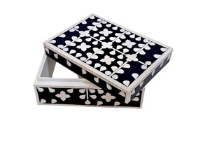 Luxury Heart-Shaped MDF Wood Jewelry <b>Boxes</b> with MOP Inlay Latest Design Mother Pearl <b>Makeup</b> Money Decorative Storage - Product Image 5