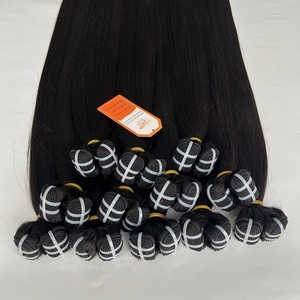 มัดผมมนุษย์เวียดนามผมแท้สีดำสำหรับผู้หญิงผิวดำ - Product Image 6