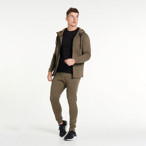 Pantalones de chándal casuales para hombre con logo personalizado, de cintura media, corte ajustado, de algodón descolorido por el sol, de pierna recta, jogger, de peso pesado, holgados - Product Image 6