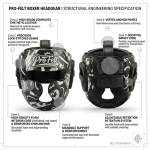 Protector de Cabeza para Boxeo con Protección para Mejillas y Mentón, Aceptamos Marca Privada, Venta al Por Mayor, para MMA, Muay Thai, Kickboxing y Sparring - Product Image 2