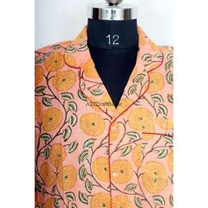 Vestido Midi de Mujer Ecológico 100% Algodón con Estampado Floral, Manga 3/4, Cuello en V, Impresión Digital, para Eventos/Fiestas, Estilo Sexy y Club - Product Image 2