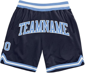 Teamname กางเกงบาสเก็ตบอลขาสั้นผู้ชายเอวยางยืดพิมพ์ลายแบบระเหิดสไตล์สปอร์ตระบายอากาศได้ดี - Product Image 4