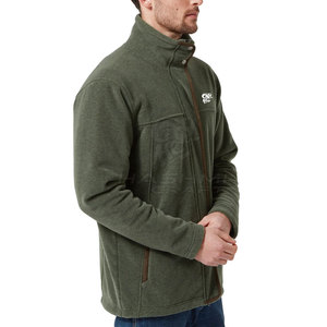 High Quality Winter Apparel For Men Durable And Breathable Fleece Jacket With Zipper Closure And Comfortable Fit - Product Image 3