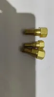 Raccord en T pour chalumeau de soudage en laiton nickelé, interrupteur simple, flamme oxy-acétylène, connexion standard mâle NPT pour ligne de gaz 10 bars