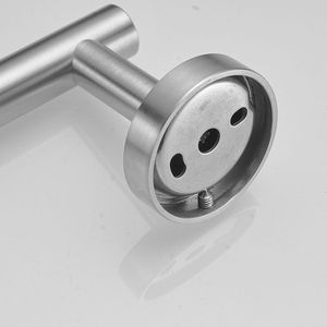 8-Piece <b>Brushed</b> Nickel Bathroom Accessory Set Stainless Steel <b>Bath</b> Towel Bar and Racks Premium Hardware for Your Bathroom - Product Image 6
