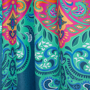 Rideaux occultants unis décoratifs longue durée, prêts à poser, 100 % polyester, design moderne pour la maison - Product Image 2