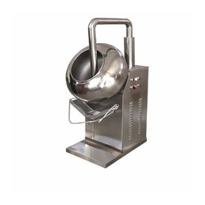 Automatic Stainless Steel Sugar Coating Production Line for Tablets Nuts & Confectionery | GMP Coating Pan 100kg/h Capacity 220V - Product Image 1