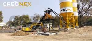 Planta Mezcladora de Concreto y Silo de Cemento de Alto Rendimiento CREONEX de 20 a 120 m³: Mejor Precio y Proveedor en India - Product Image 6